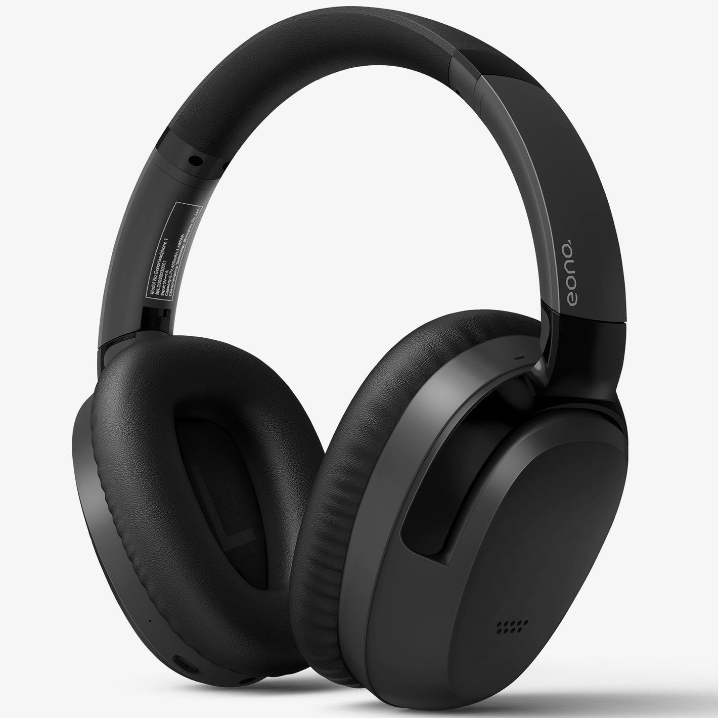 Eonome-Active-Noise-Cancelling-Headphones - S3 ANC Headphones - Hybrid Wireless Over-Ear Bluetooth Headphones with Mic,Multiple Modes,40H Playtime,Comfortable Protein Earcups(Black)