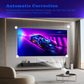 Mini Projector with WiFi and Bluetooth, Auto Keystone Ceiling Projector, X8 Max