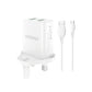 Wall Charger dual ports of Type C 2.4A A2UKT