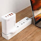 Fast Charger GAN PD65W 4 ports of 2 Type-C & 2 USB UK standard A65UK